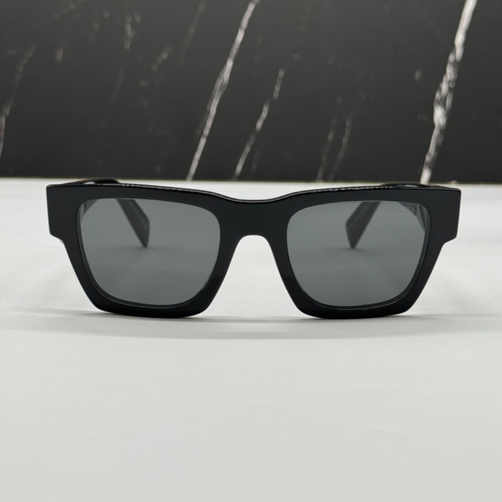 NEW SPR A06 16K08Z PRADA PRA06S 16K08Z UNISEX SUNGLASSES PR A06S 16K08Z BLACK - Picture 3 of 10